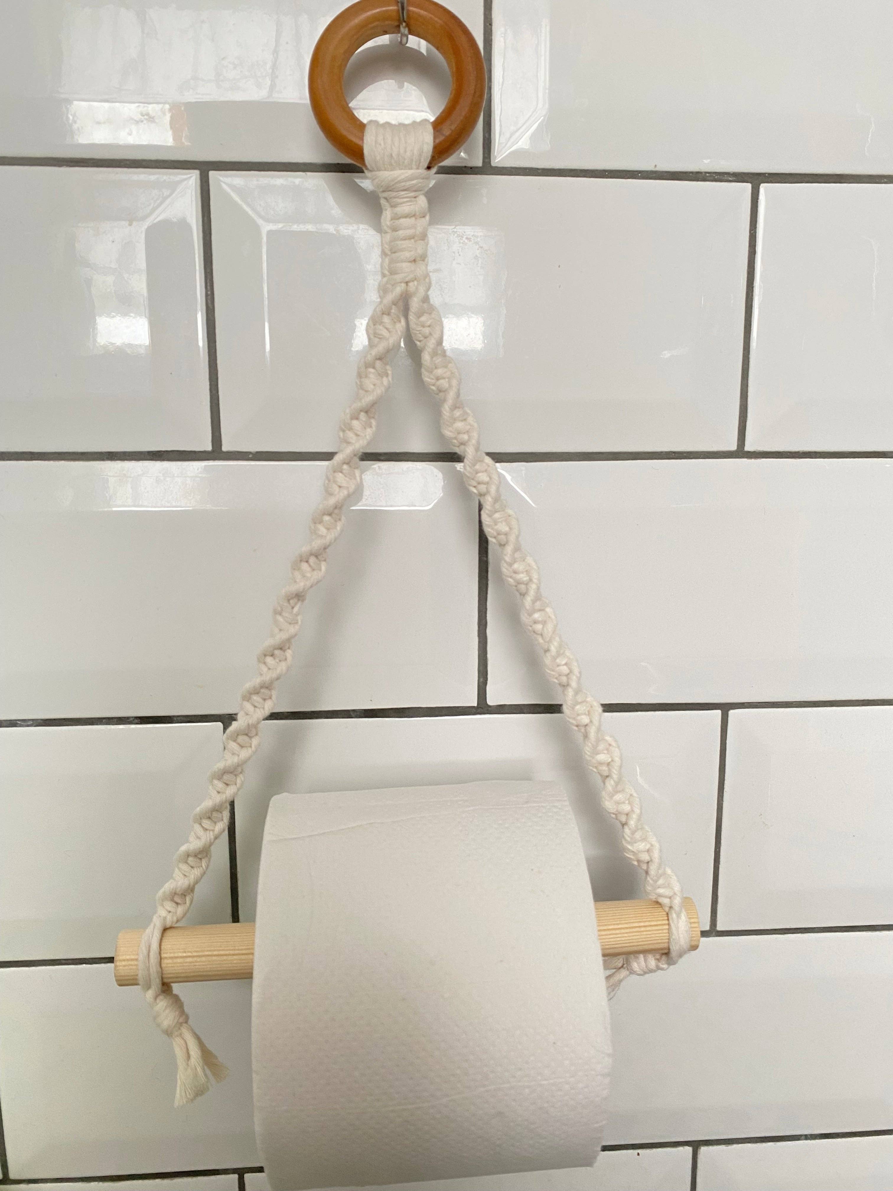 Macra-Made With Love - Wholesale Toilet Paper Holder - Hanging Macramé Toilet Paper Holder22