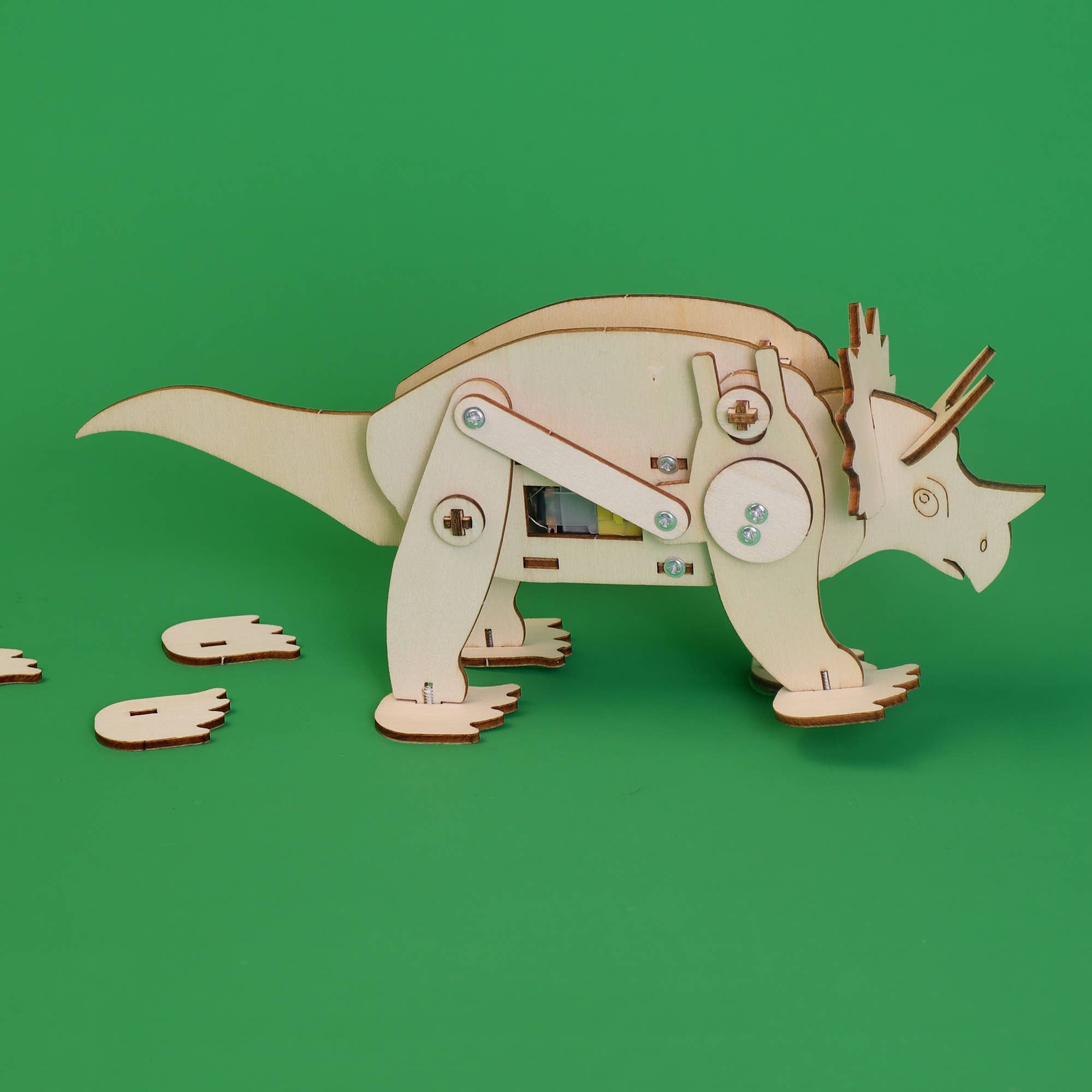 Kitsville - Wholesale DIY Craft Kit - Kids - Dinosaur Robot DIY Kit - Triceratops, STEM Toy, Craft Kit6