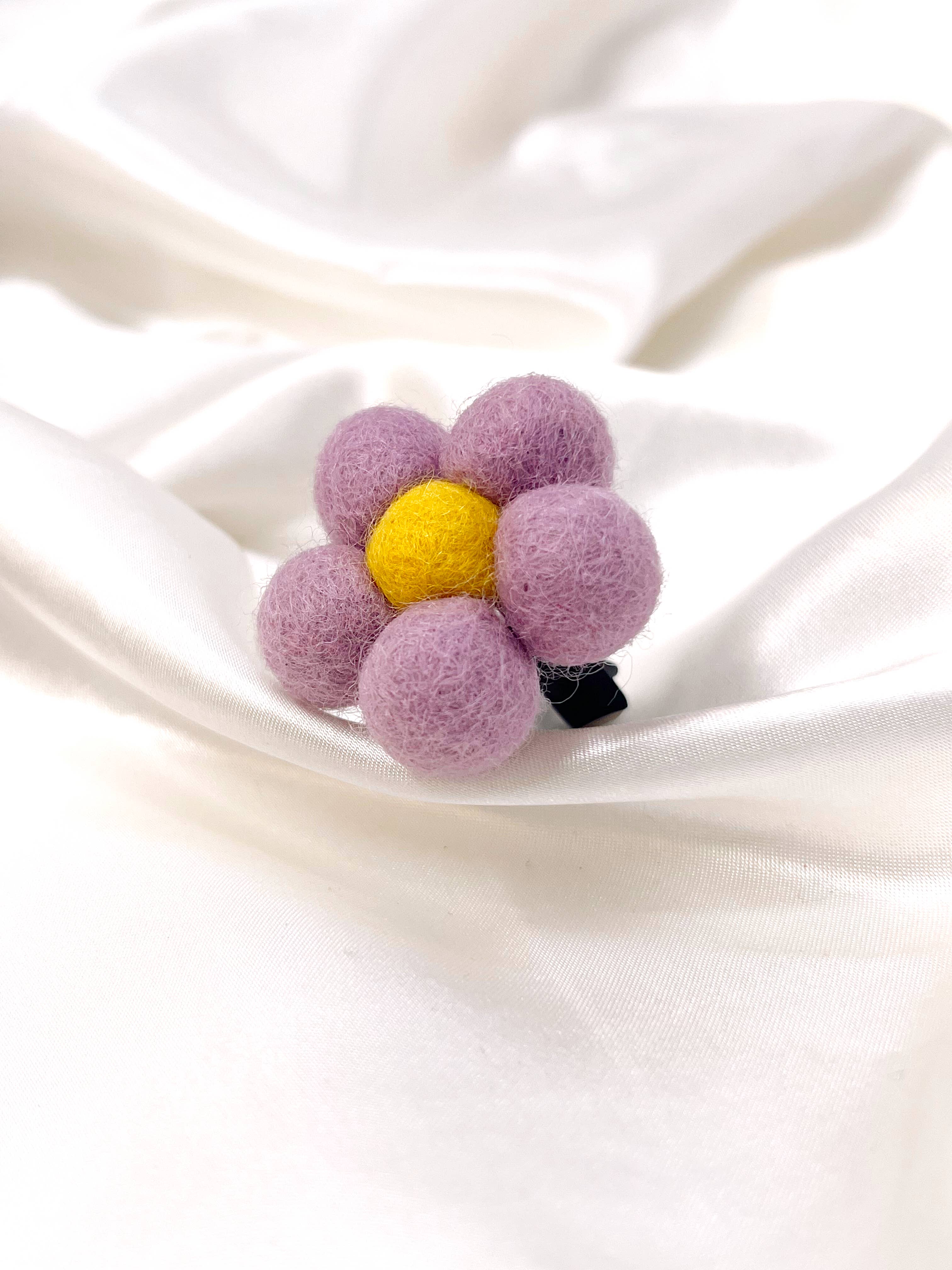 Golden Hour Designs - Wholesale Car Decorative Charm - Women's - Flower Car Vent Clip - Cute, Felt, Accessories3