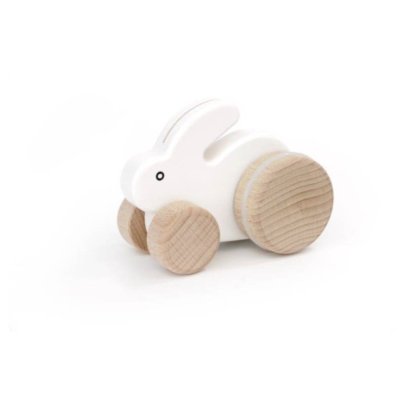 BAJO WOODEN TOYS - Wholesale Wood Toy - Kids - Wooden Small Rabbit (Jumping)0