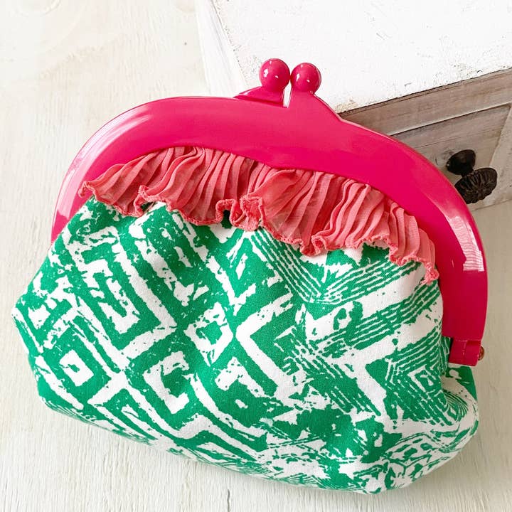 Sac à cosmétiques, petite pochette utilitaire, sac à main design POP pour la vente par House of Shokunin