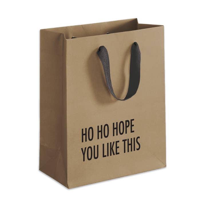 Ho Ho Hope - Christmas Gift Bag for wholesale by Pretty Alright Goods