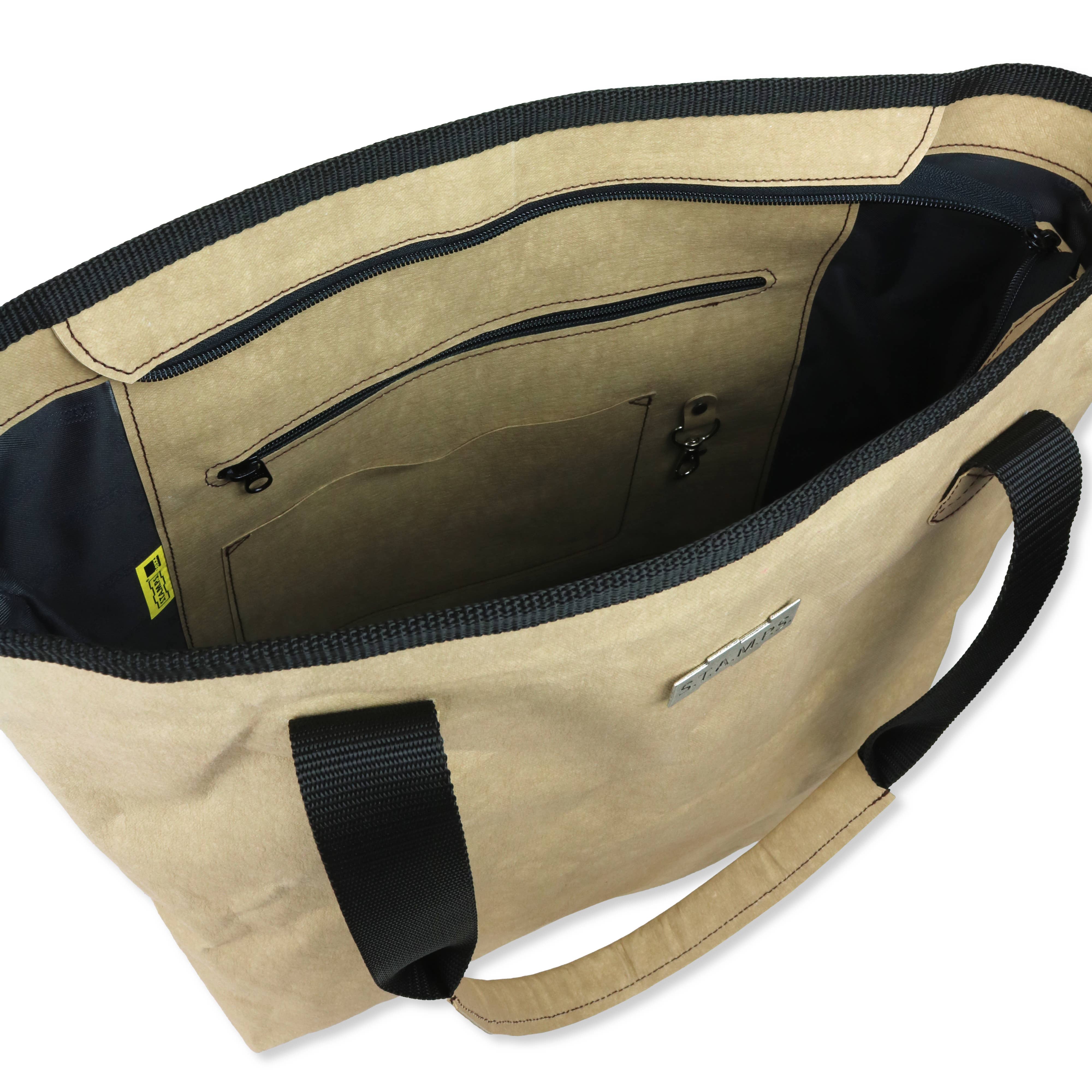 STAMPS – wholesale Livsmedels-/Shoppingväska – Hållbar tygväska av trä "Lone in Corda"4