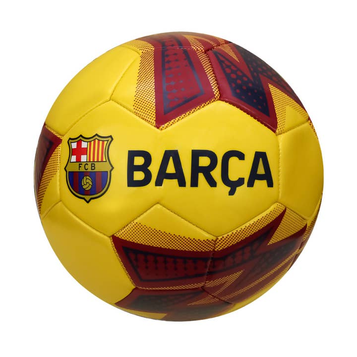 Icon Sports - Wholesale Sports Ball - FC Barcelona Pop Art Classic Size 5 Soccer Ball - Navy