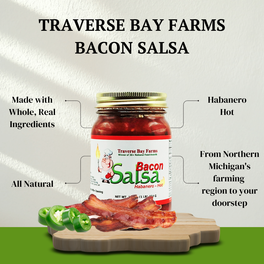 Traverse Bay Farms / Fruit Advantage - Wholesale Salsa - Bacon Salsa - Mild2