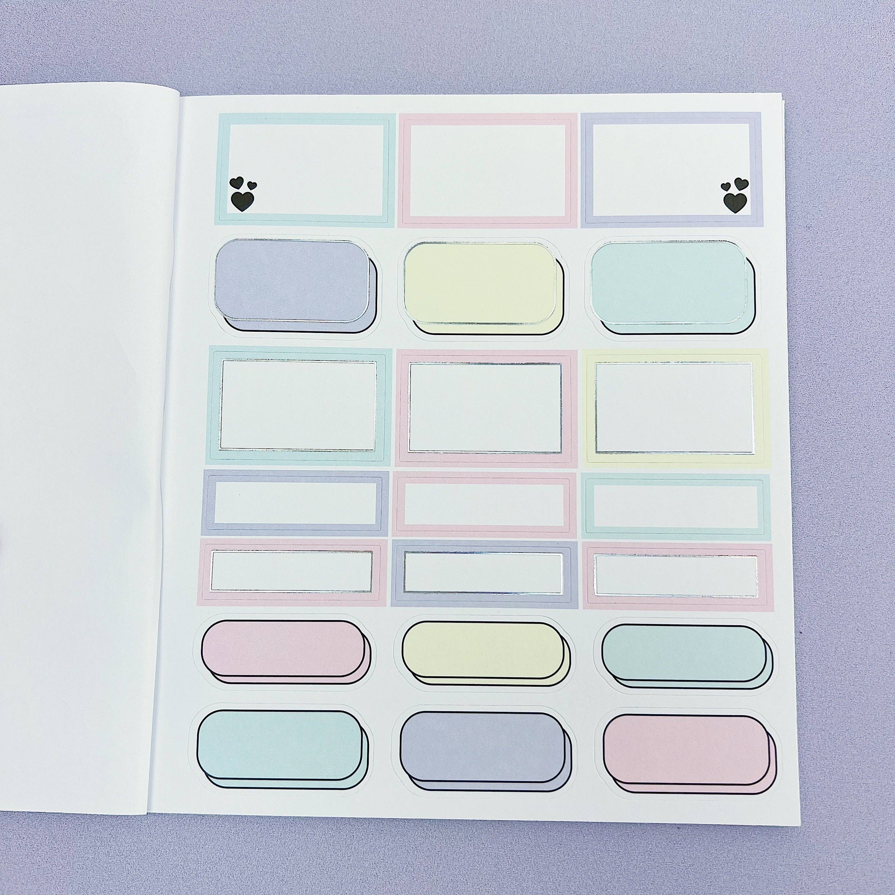 The HoneyBShop - Wholesale Sticker - Polly Pocket Sticker Book | Matte Sticker Paper | 10 Pages | Holographic Foiled5