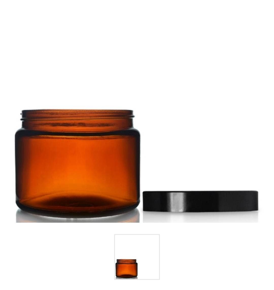 Little Bit Different – Vela em jarro/copo por atacado – Vela de vidro âmbar de etiqueta branca1