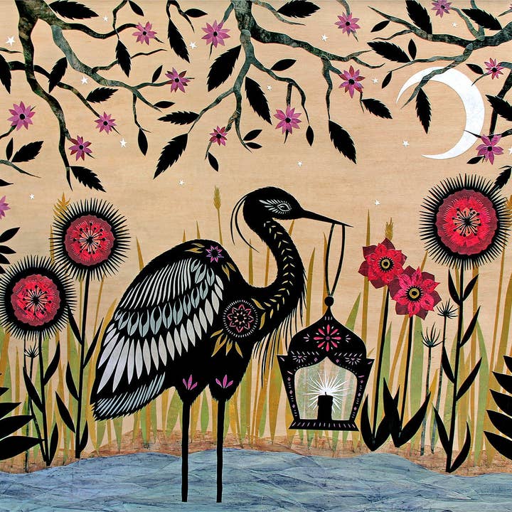 Laat je licht om je heen schijnen - 11 x 14 inch Cut Paper Art Print voor wholesale door Rural Pearl: Cut Paper Art by Angie Pickman