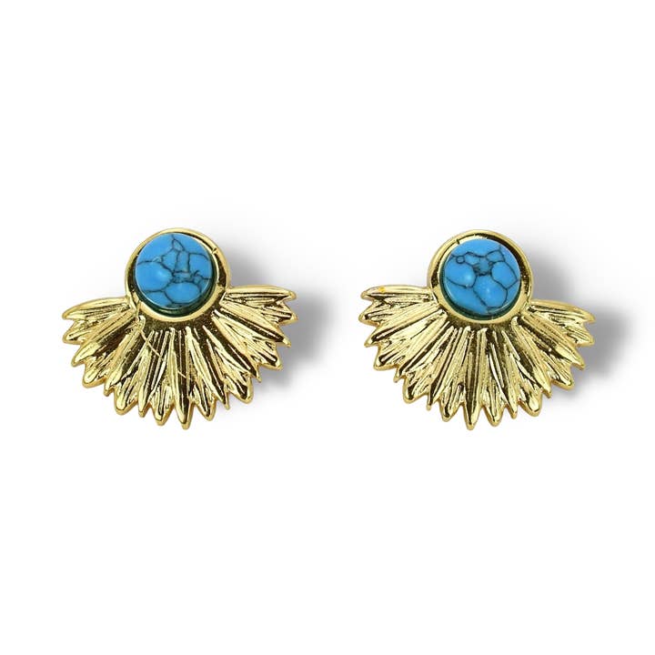 Estrella de Sol Turquesa para venta al por mayor de Treasure Jewels Inc.