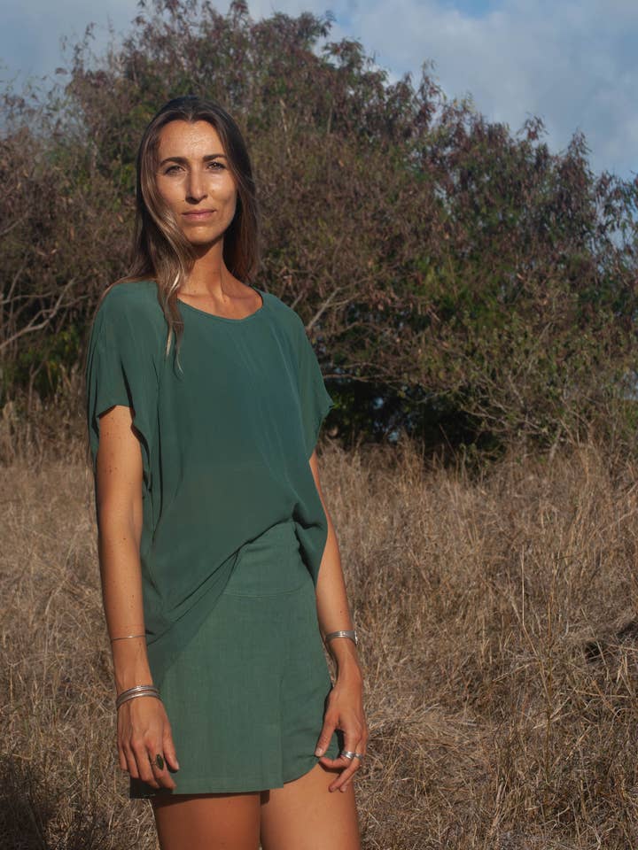 Blusa de seda por atacado de AUMBRA