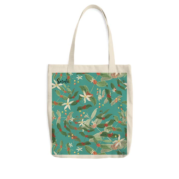 Tote tas met groene koffie voor wholesale door Sotola