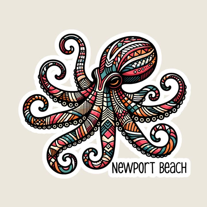 Retro-Oktopus für den Großhandel von Shoreline Summit