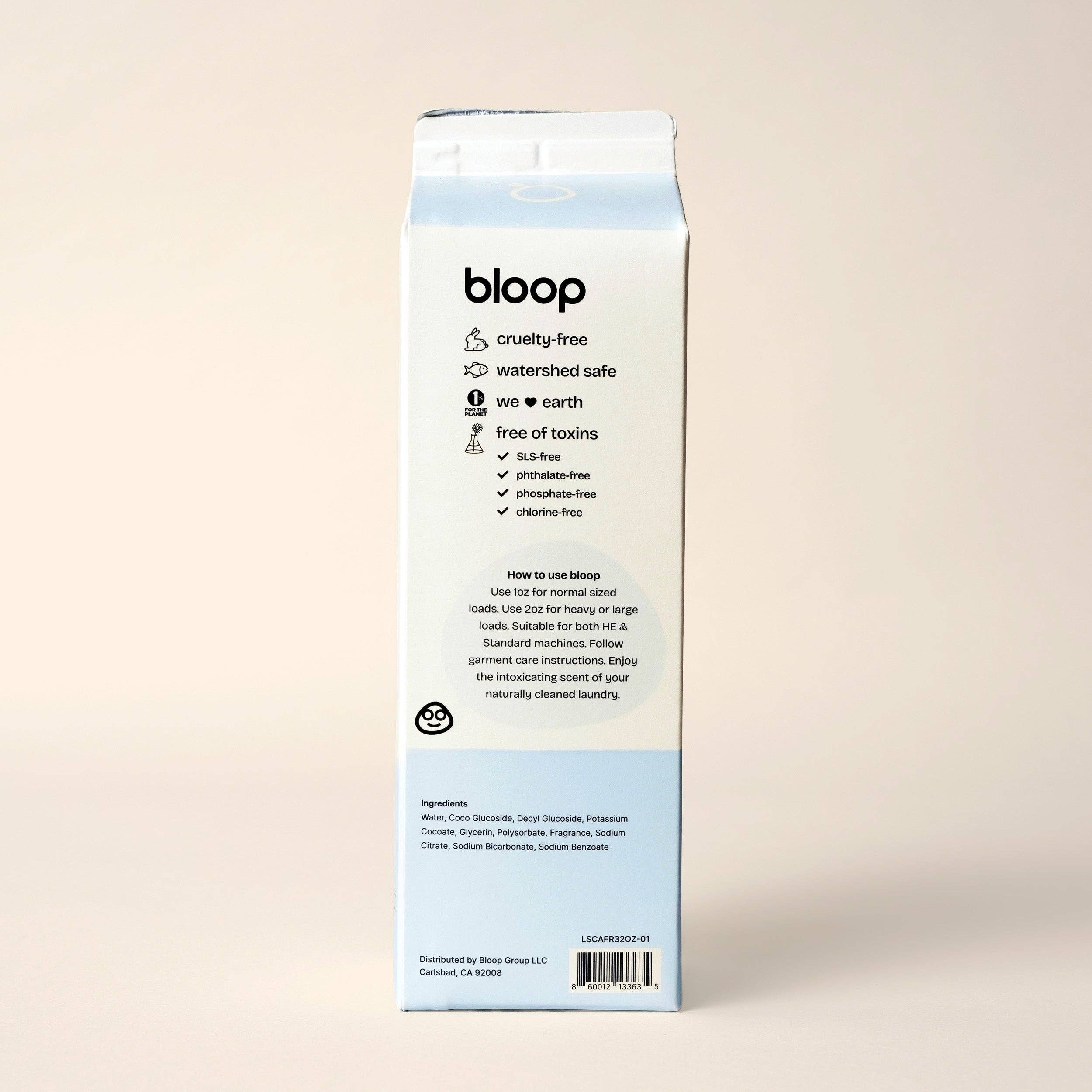 Bloop - Wholesale Liquid Laundry Detergent - Care Free Natural Laundry Soap7