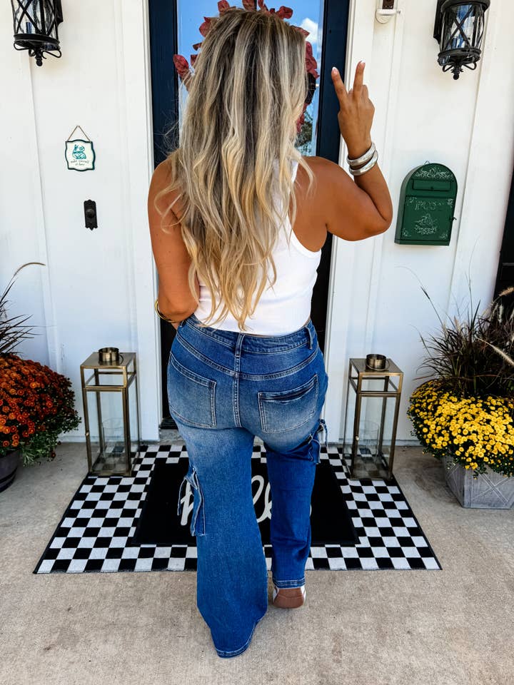 BLAKELEY - Wholesale Jeans - Women's - KYA CARGO JEANS
