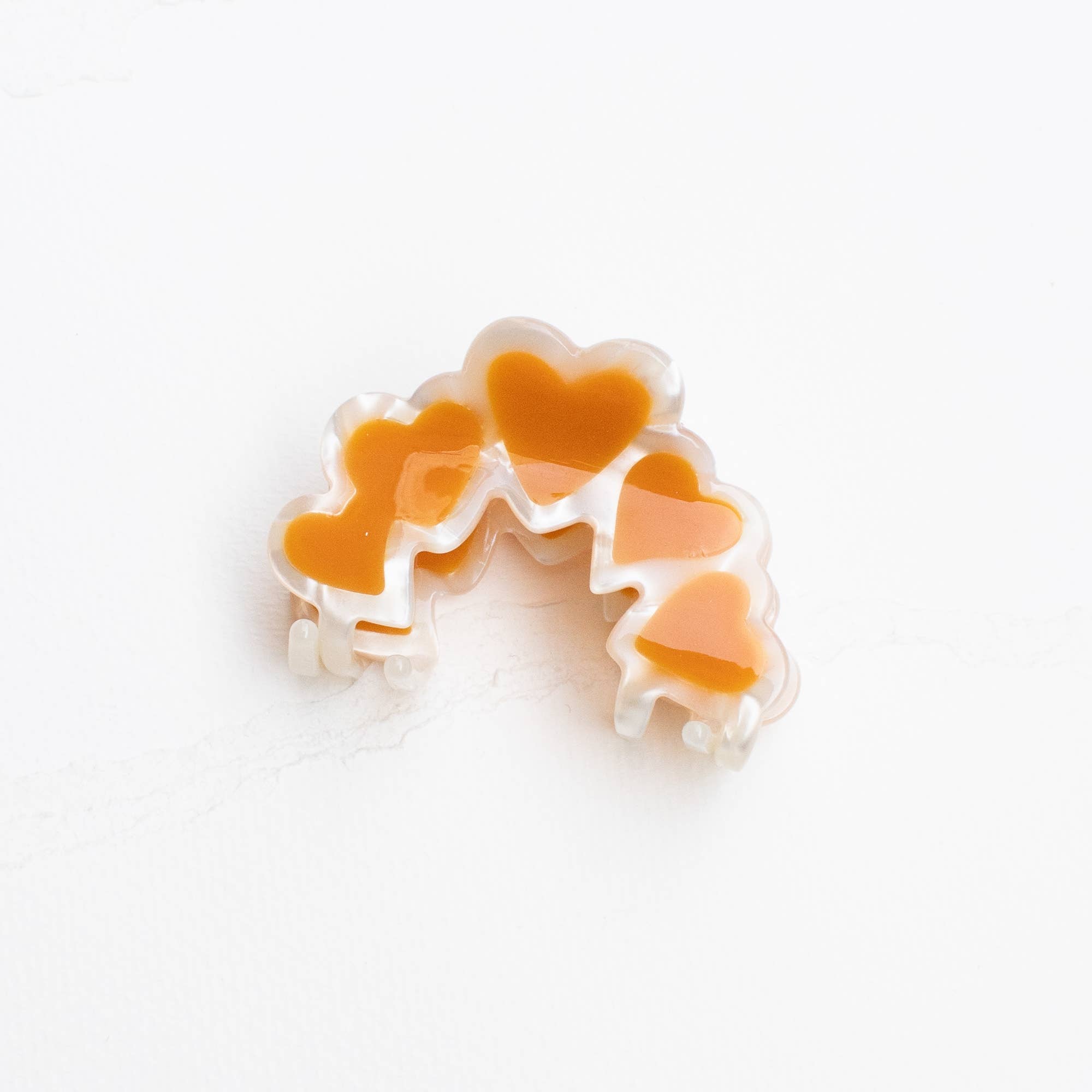 Tiepology – Großhandel Haarclip – Damen – Eco Haarclip mit Bogenform und Herzdesign3