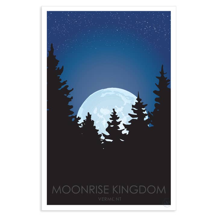 Forest City Designs - Wholesale Art Print - Moonrise Kingdom (L.E.)
