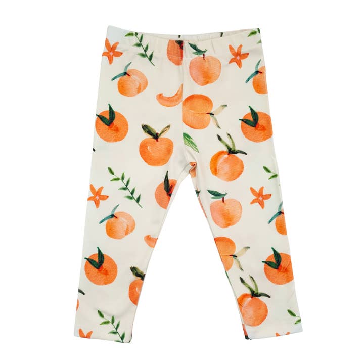 Peach girl jersey leggings 3 months - 8 years for wholesale by TeoBee