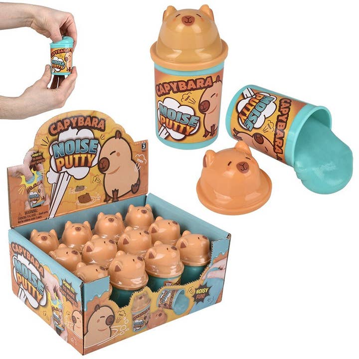 PR GROUPS LLC - Wholesale Putty/Slime - Kids - Capybara Fidget Putty Kids Toys