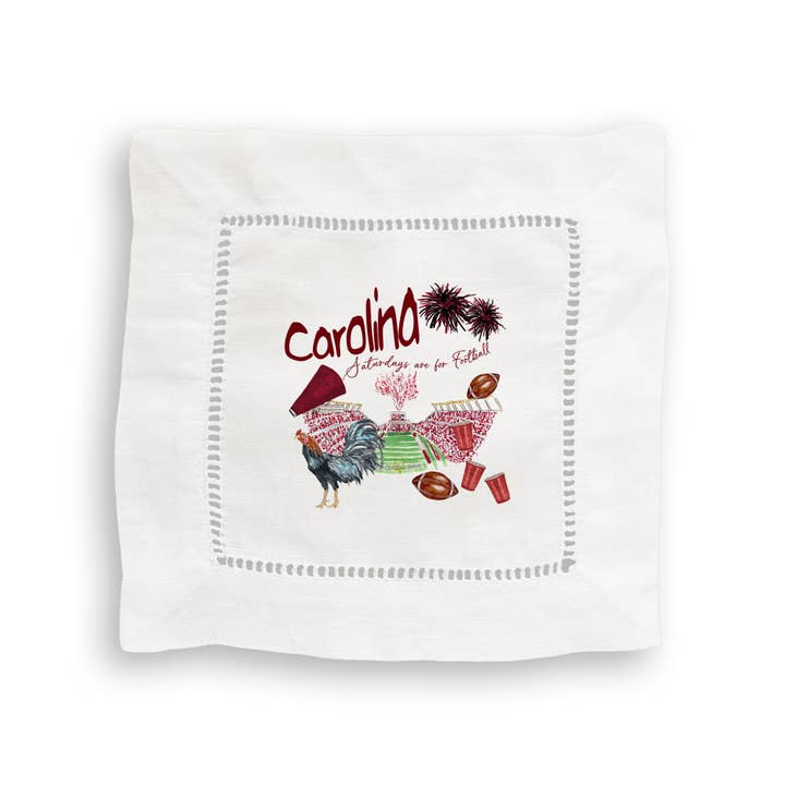 French Graffiti - Wholesale Tea Towel - South Carolina Football Pattern4