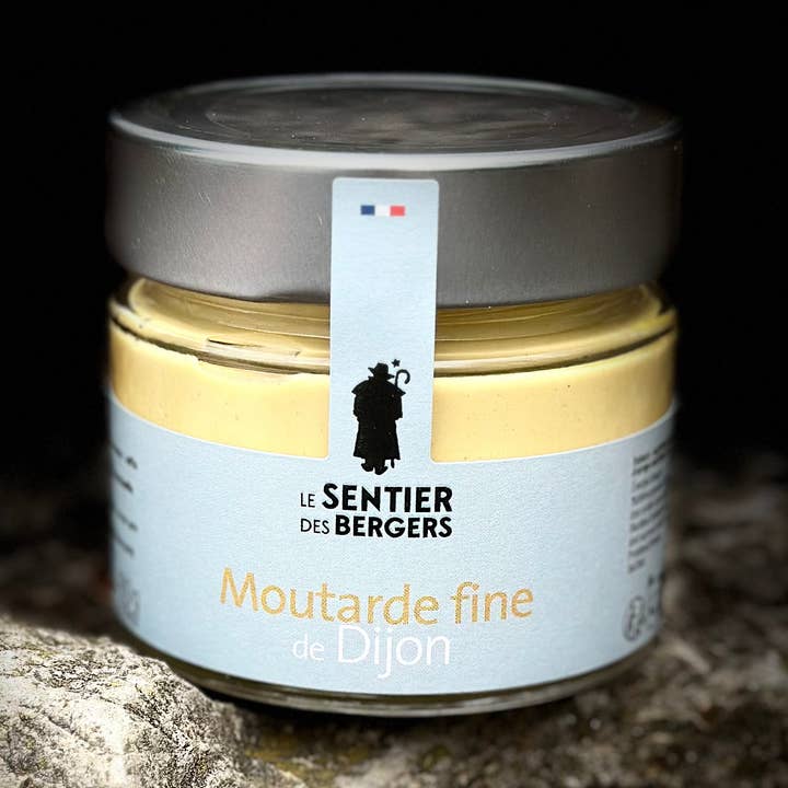 Mostaza fina de Dijon - 180g para venta al por mayor de Le Sentier des Bergers
