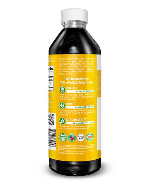 Herbal Goodness - Wholesale Loose Tea - Mullein Leaf Extract - Organic - Liquid 12oz - Lung & Respiratory Support - Herbal Goodness7