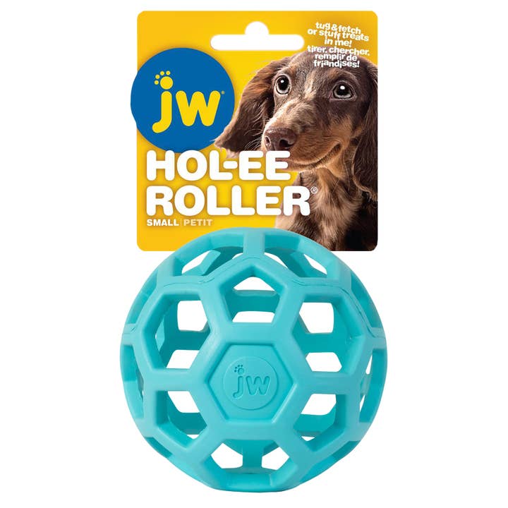 Hofman Animal Care - Wholesale Pet Toy - Dog - JW Hol-ee Roller Small Light Blue1