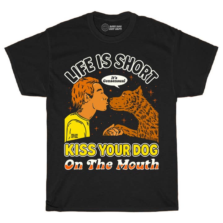 Life is Short - Boss Dog Collab for wholesale by Heavenly Pet Food