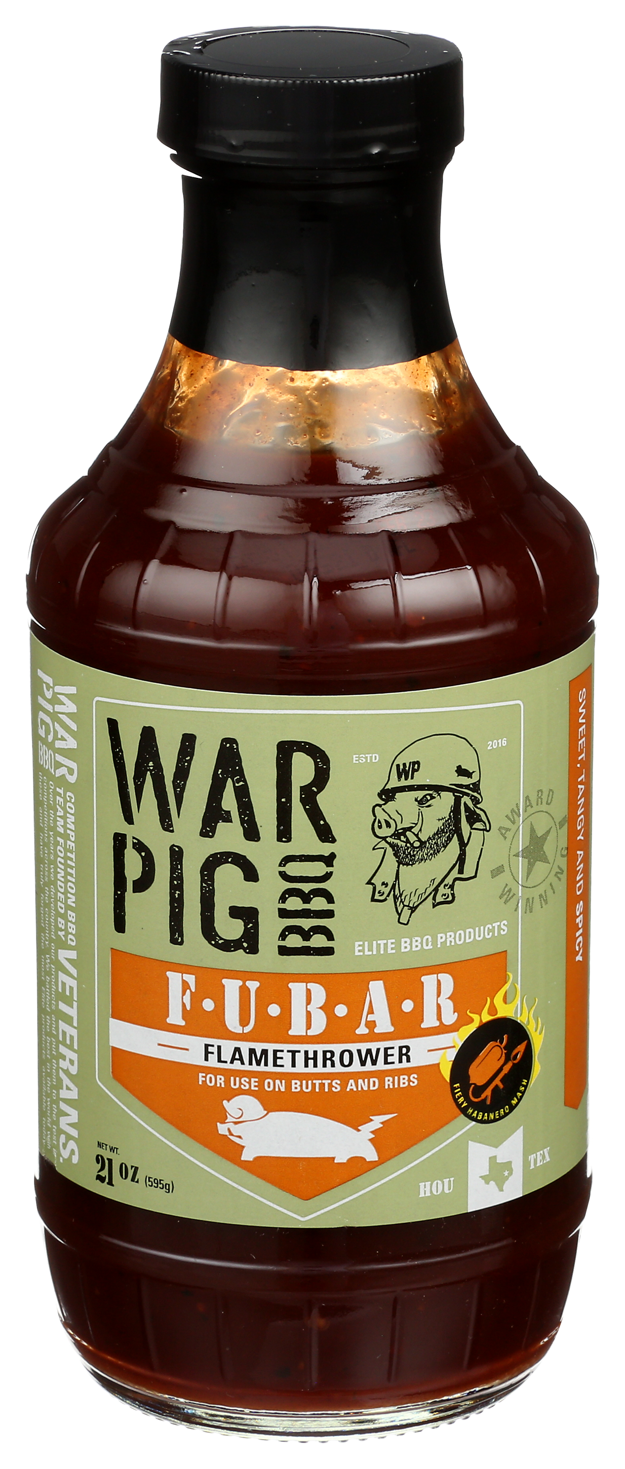 WarPig BBQ Elite BBQ Products - Wholesale BBQ Sauce - FUBAR Flamethrower5