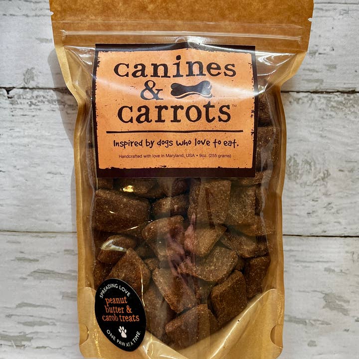 Durango Dog Co - Wholesale Pet Treats - Dog - CANINES & CARROTS Large Bites Vegan Dog Treats