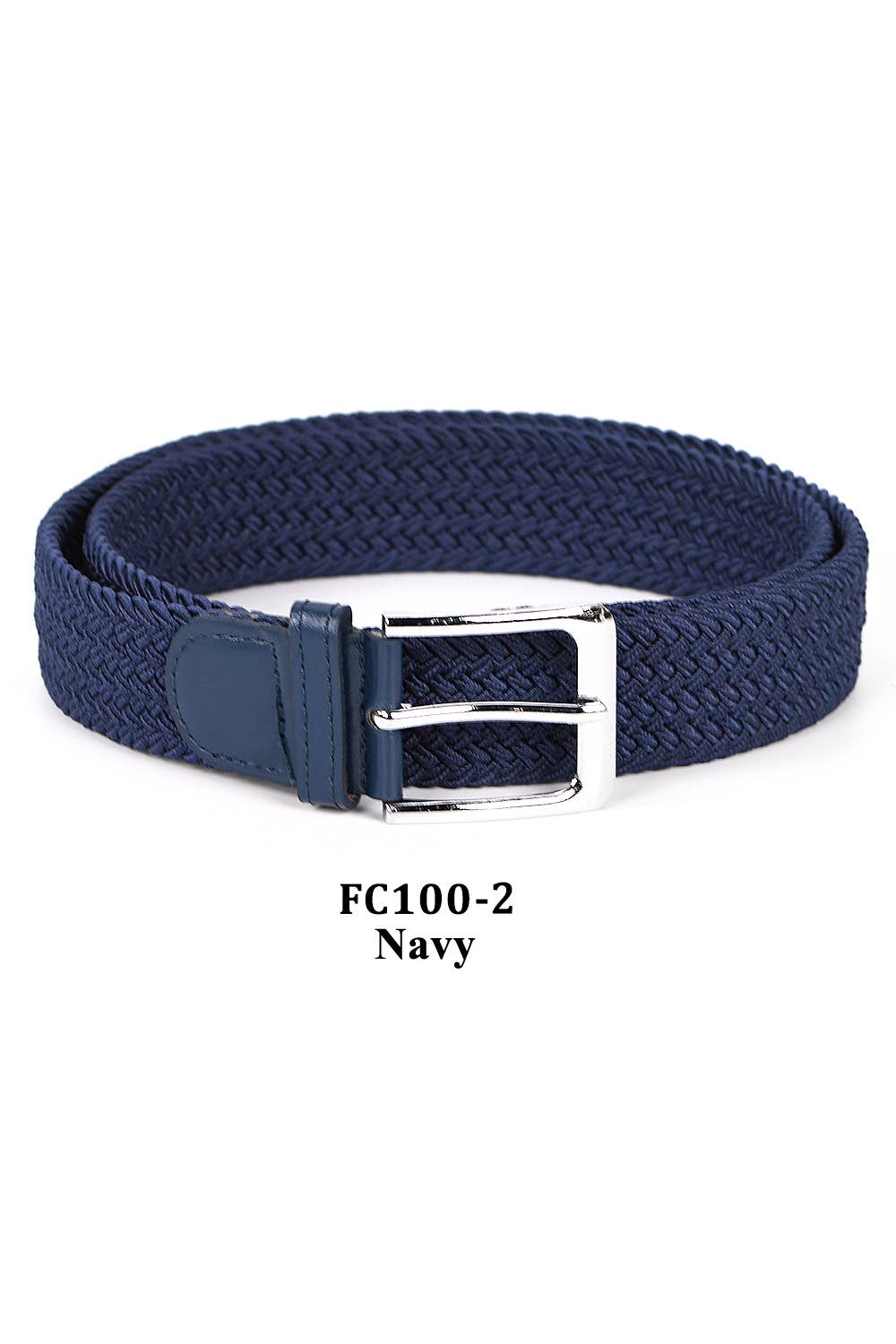 KC Factory – wholesale Belt – Men's – Stretch Belt (Braided Canvas Woven Elastic)3