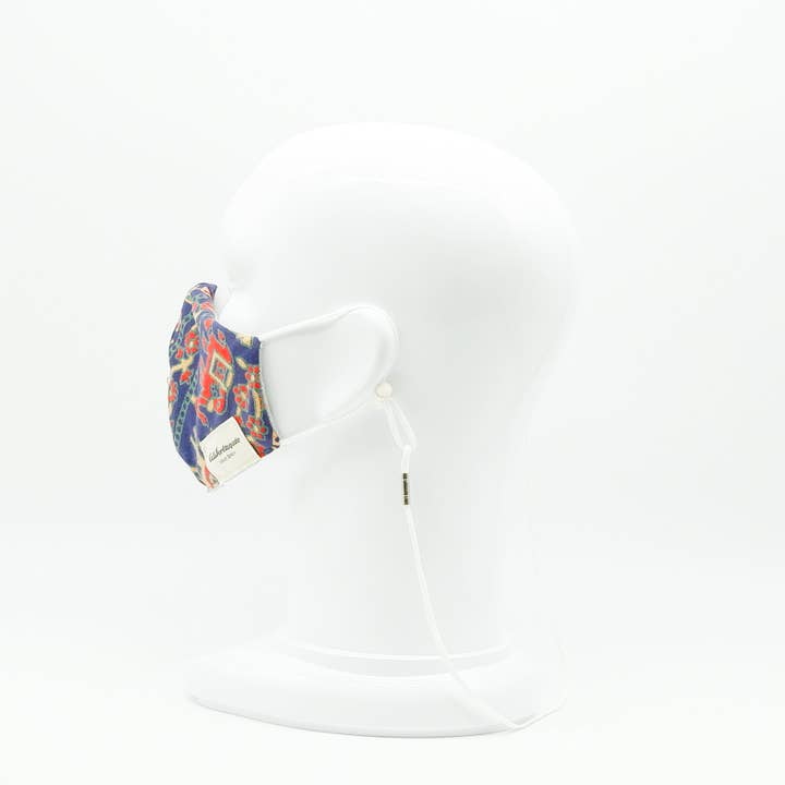 Maskdanna by Califortunate - Wholesale Non-Medical Disposable Mask - MVSK MANDALA PURPLE / RED2