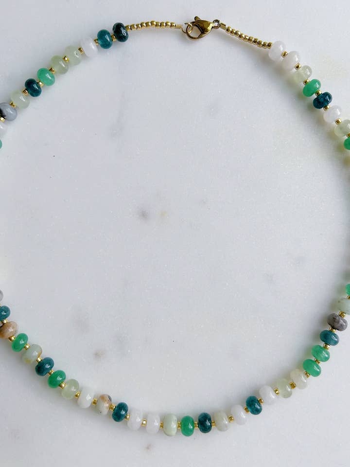 Collier en pierres précieuses Candy pour la vente par Designed by Emily Ann