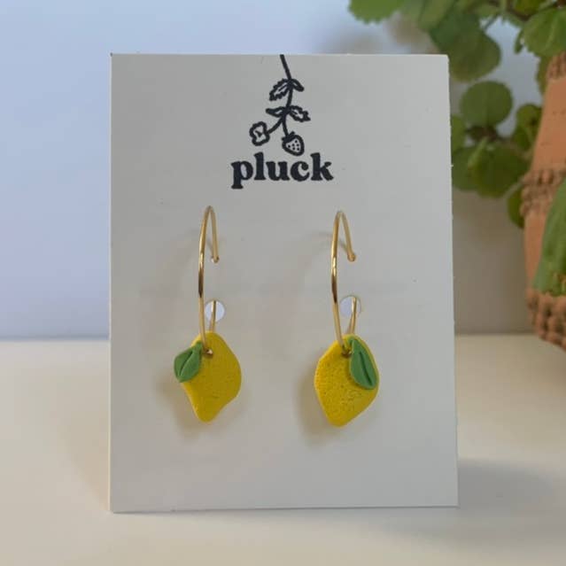 Citron hoops för wholesale av Pluck