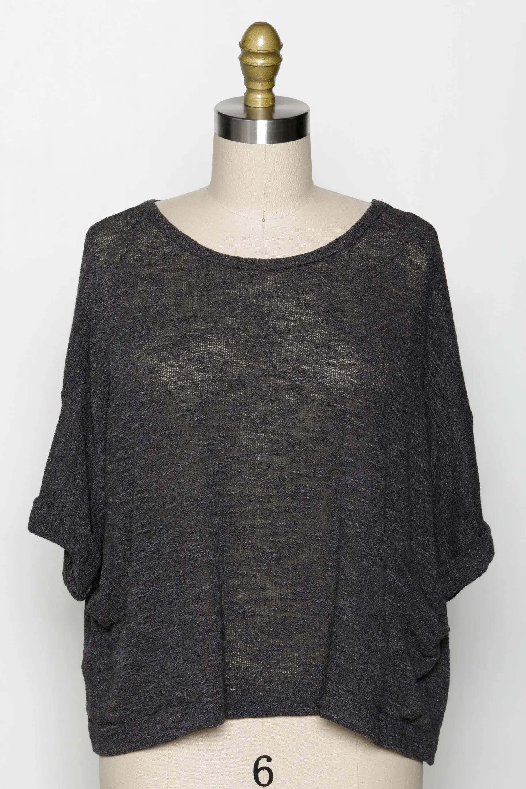 Final Touch - Venta al por mayor Túnica - Mujer - Top de Cuello Redondo de Corte Holgado - T3121421