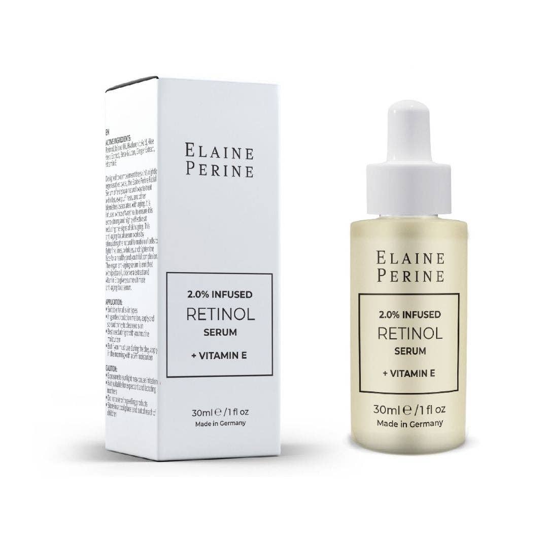 ELAINE PERINE – Engroshandel Ansigtsserum – Retinol serum med 2,0 % retinol og hyaluronsyre1