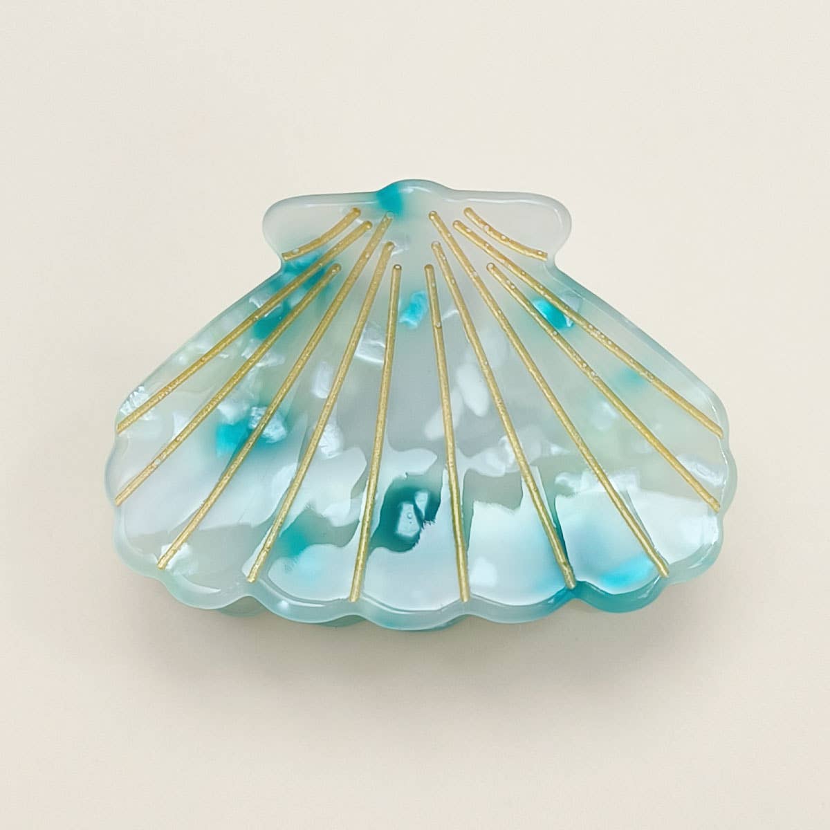 ACCITY - Wholesale Hair Clip - Women's - 2" Small Shell Hair Claw Clip for Back Hair_CWAHA06531