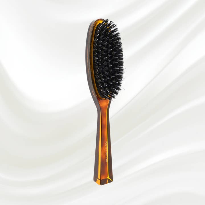 Koh-I-Noor - Wholesale Hair Brush/Comb - Jaspe Pneumatic Boar and Nylon Pin Oval Brush, Large0