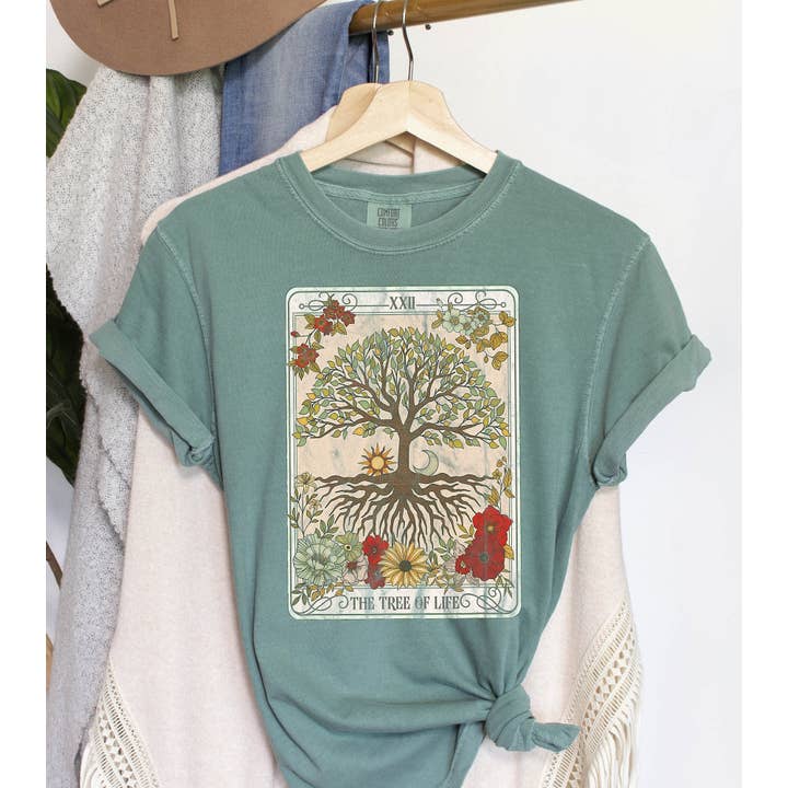 Refinery Number One LLC - Wholesale T-Shirt (Graphic) - Women's - Tree Of Life Celestial T-Shirt