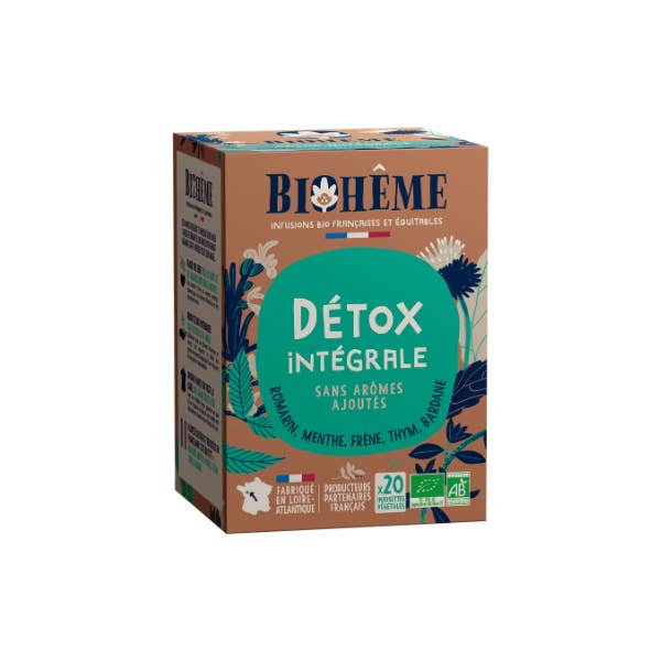 Complete Detox Infusion – 20 tepåsar för wholesale av Biohême
