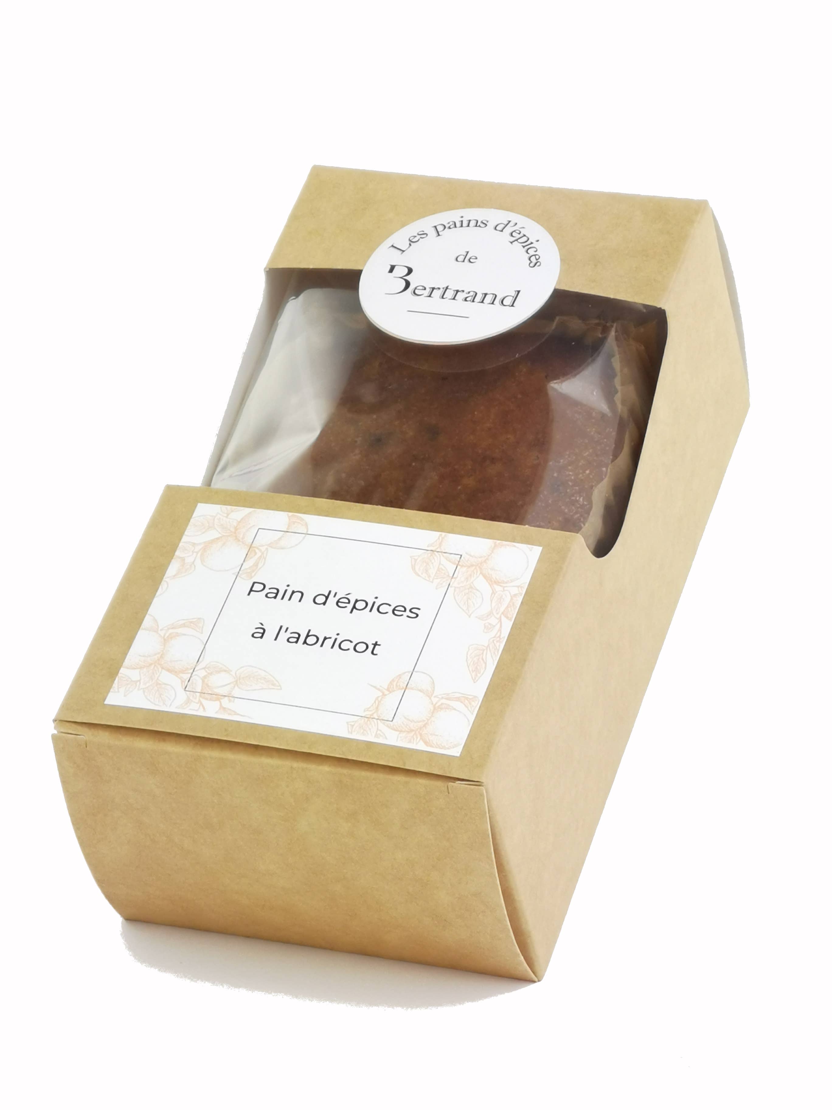 LES PAINS D'EPICES DE BERTRAND - Vente Pains/tortillas - Pain d'épices à l'abricot