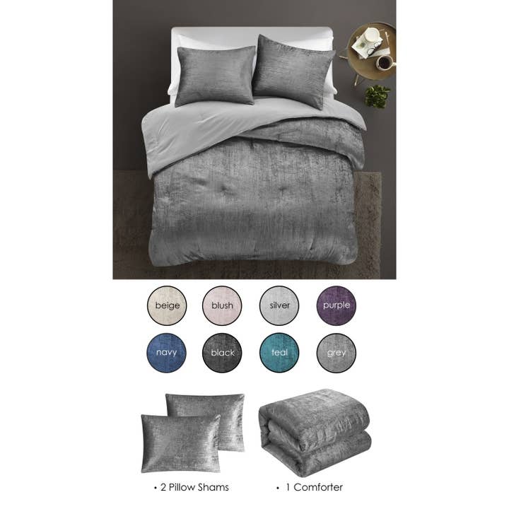 Inspired home - Wholesale Bedding Set - Moriah Comforter Set21