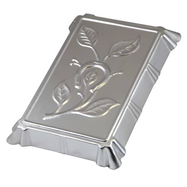 Rektangulär kakform med mönstrad kant, 31 x 21 cm för wholesale av ITALO OTTINETTI