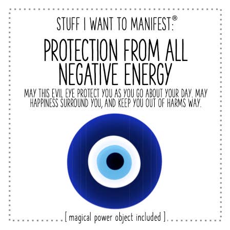 warm human - Wholesale Everyday Greeting Card - Stuff I Want To Manifest: Protection from Negative Energy1