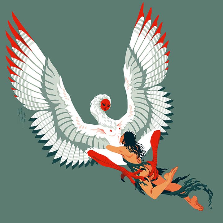 Amoureux des Monstres - Trio de Mini Impressions pour la vente par Yoshi Yoshitani LLC