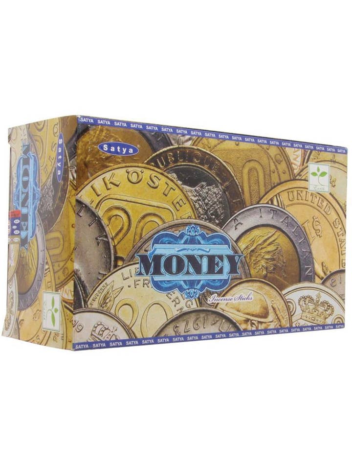 Satya Nag Champa Money Incense Sticks 15g for wholesale by Namaste