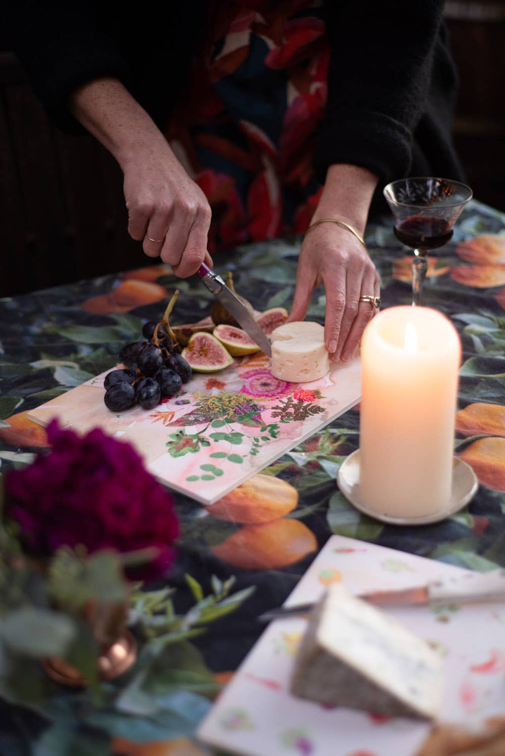 The Forest Feast - Wholesale Cheese Board - Forest Feast Winter Woods Cheese Board2