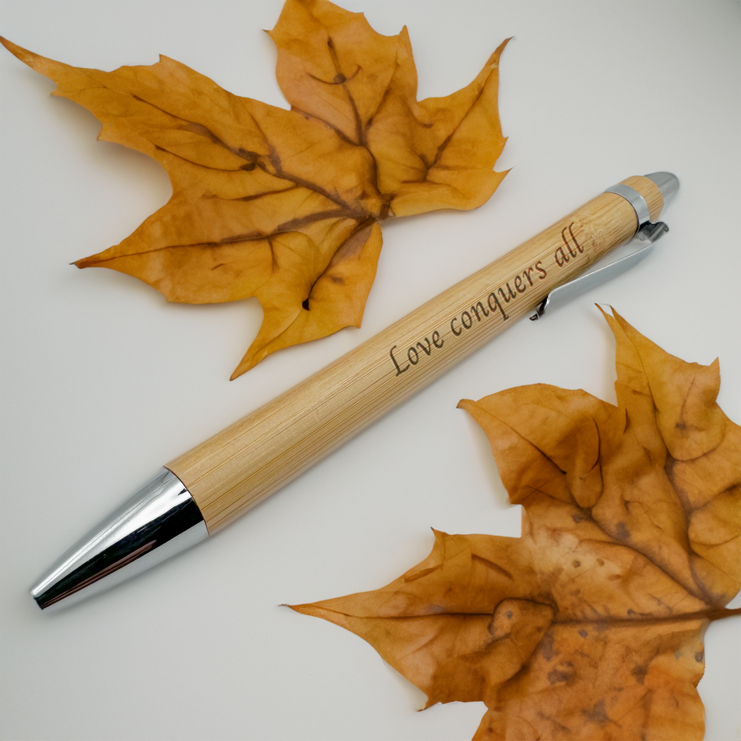 Harkak Creative - Wholesale Pen - Laser Engraved Personalised Wooden Pen Customized small Gift1