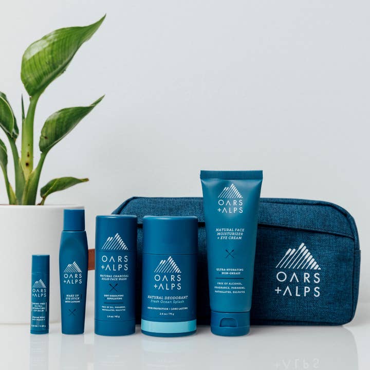 Oars + Alps - Wholesale Facial Care Set/Kit - Men's - Ultimate Oarsman Men's Skin Care Kit, Travel, TSA Friendly1