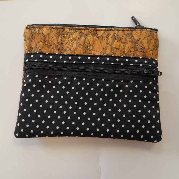 Portemonnee van kurk en stof voor wholesale door Les Sacs de Théane