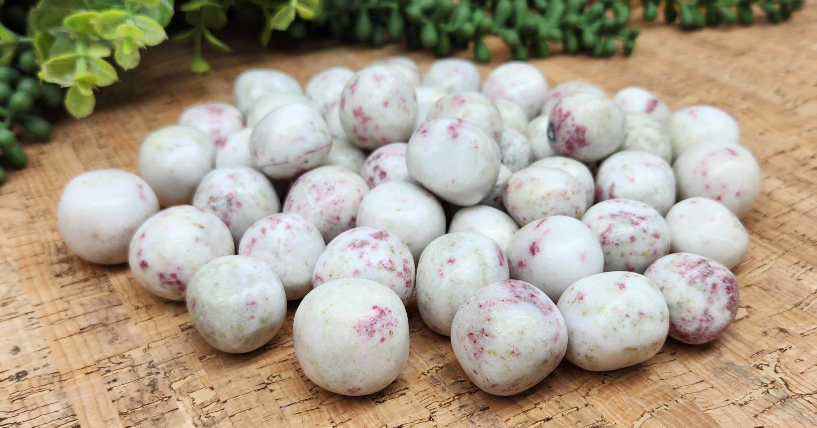 Meraki Gemstones - Wholesale Spiritual Stone/Crystal - Cinnabrite Tumbled Stone (0.5kg/1.1lbs)  (25-30mm)2